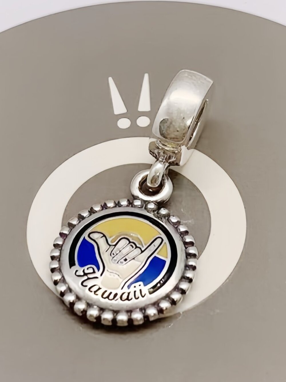 Pandora Hawaii Shaka Aloha Dangle Charm